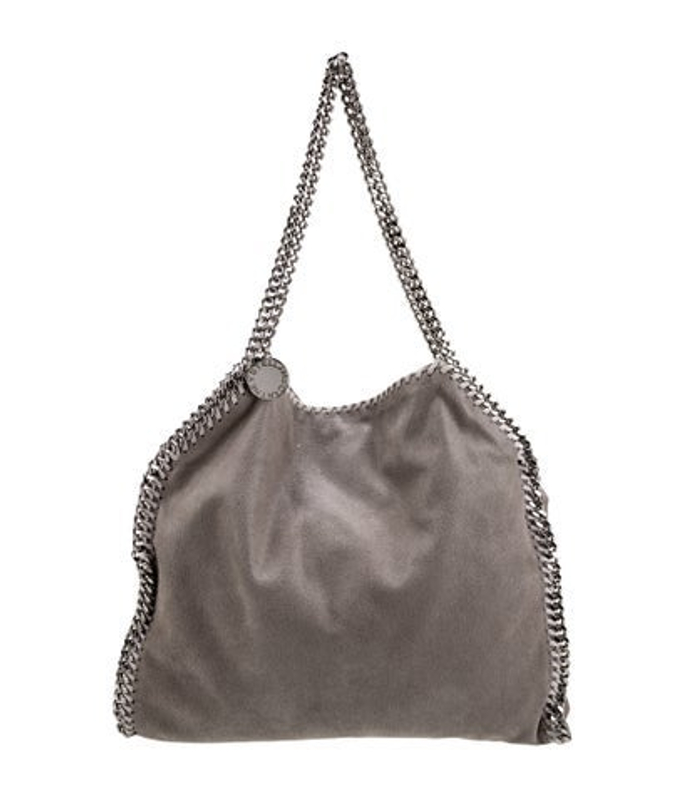 Stella McCartney Mccartney Vegetarian Suede Shoulder Bag