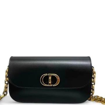 Calfskin 30 Montaigne Chain Flap Bag Small