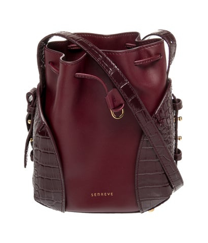 Senreve Leather Bucket Bag
