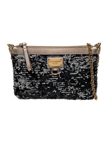 Dolce & Gabbana Sequins Crossbody Bag