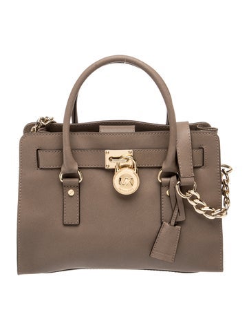 Leather Top Handle Bag