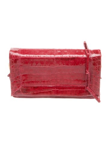 Nancy Gonzalez Crocodile Clutch
