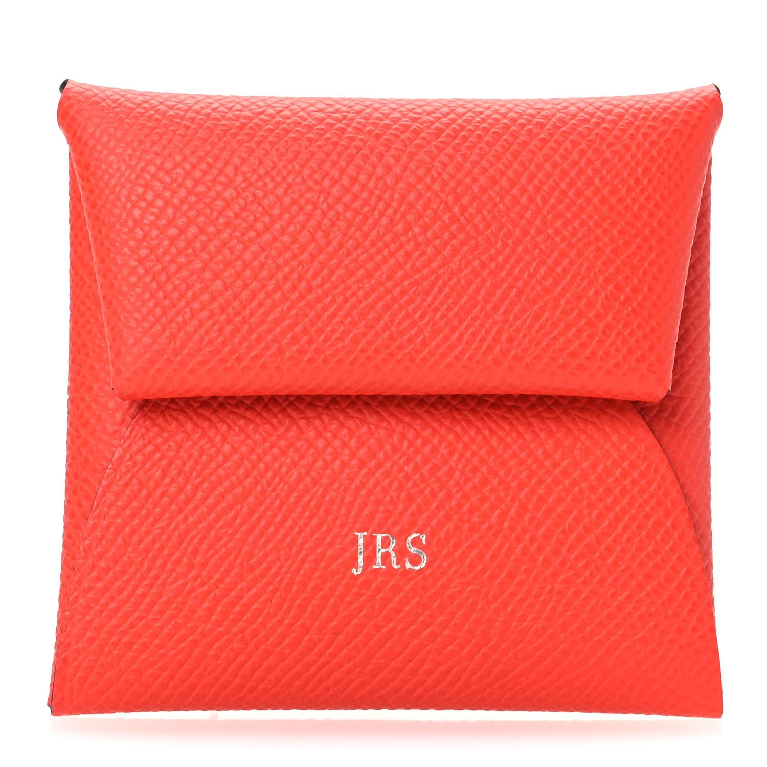Hermes Epsom Verso Horseshoe Bastia Coin Purse Capucine Nata