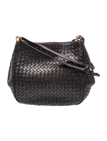 Intrecciato Top Handle Bag Large Vintage