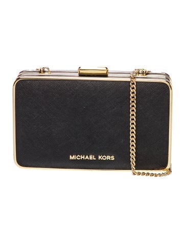 Michael Kors Leather Minaudière