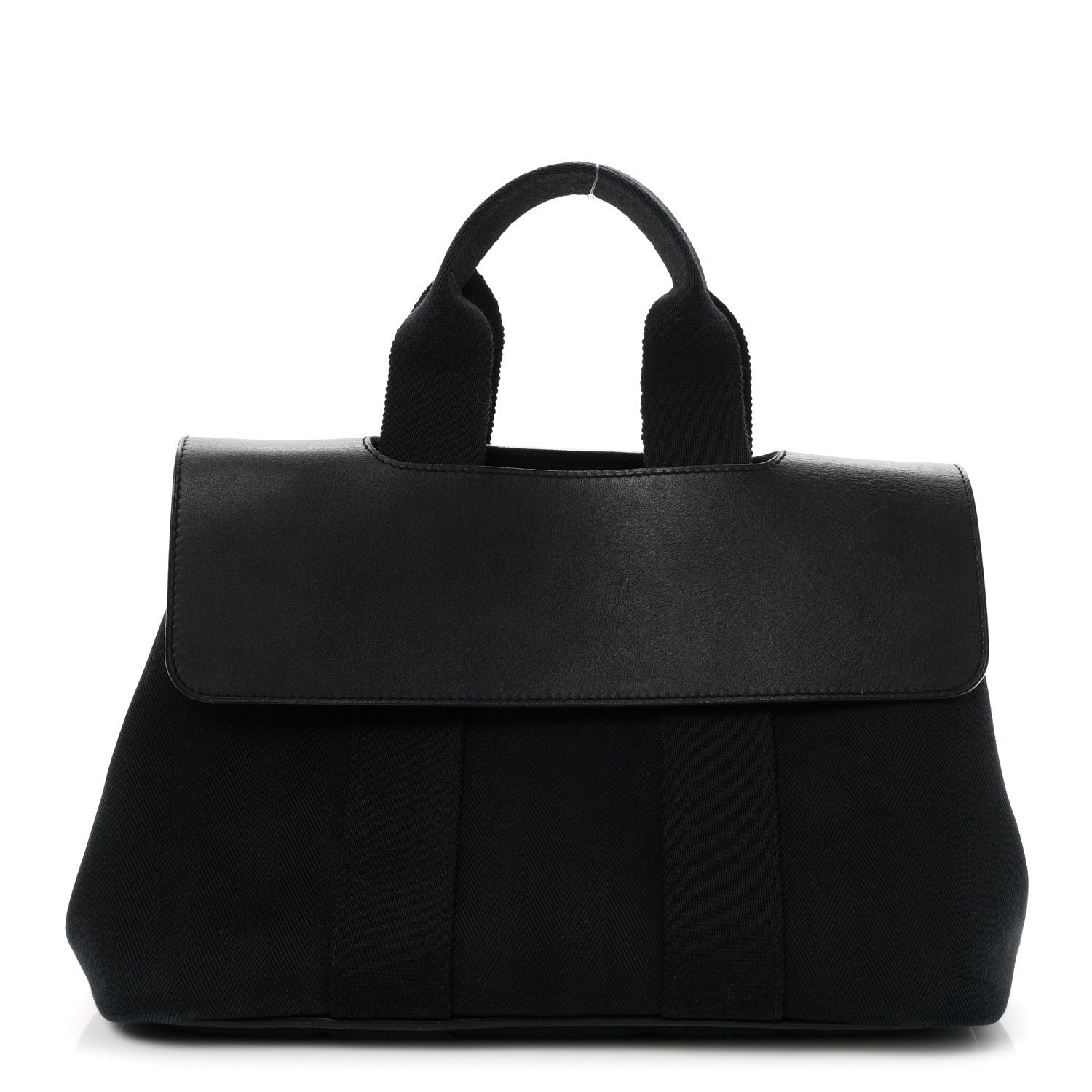 Hermes Toile Swift Valparaiso Tote PM Black