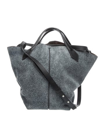 Suede Bucket Bag