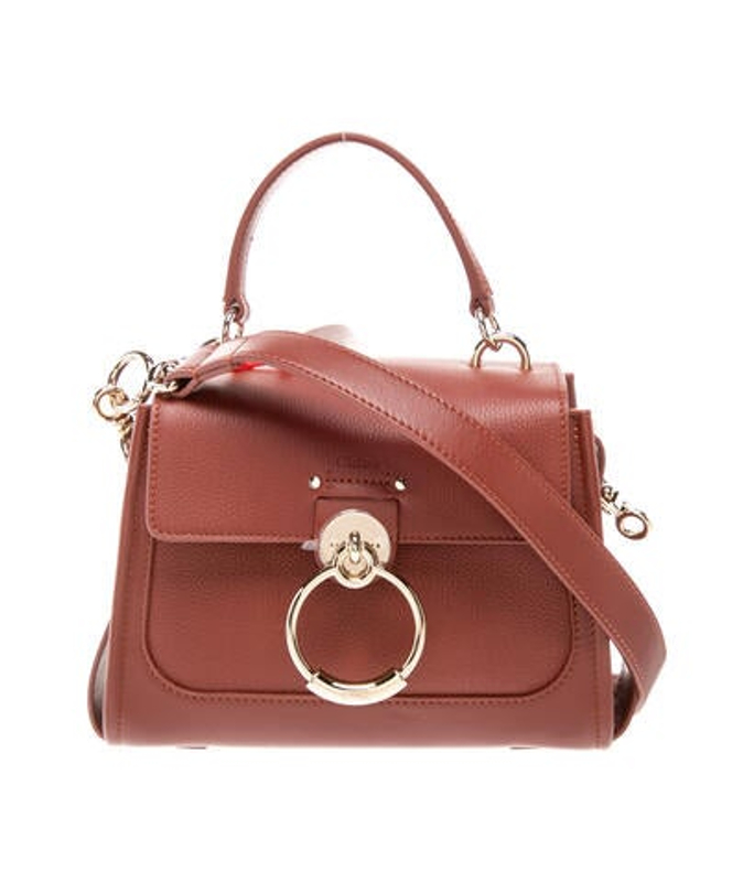Chloe Leather Tess Day Bag Small 2024