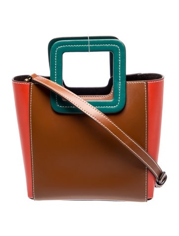 Leather Top Handle Bag