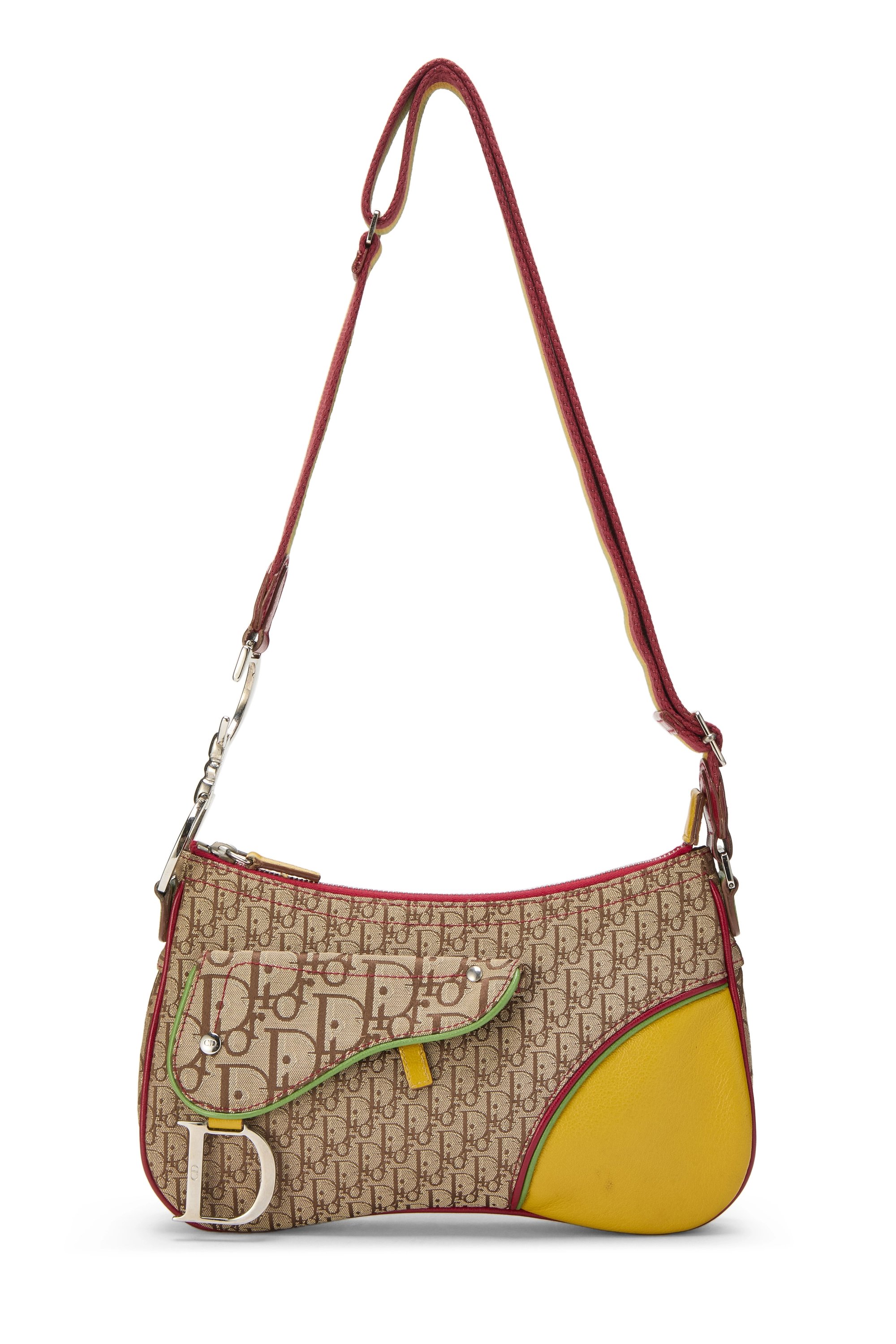 Rasta Trotter Canvas Saddle Shoulder Bag