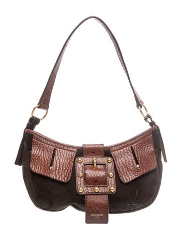 Suede Shoulder Bag