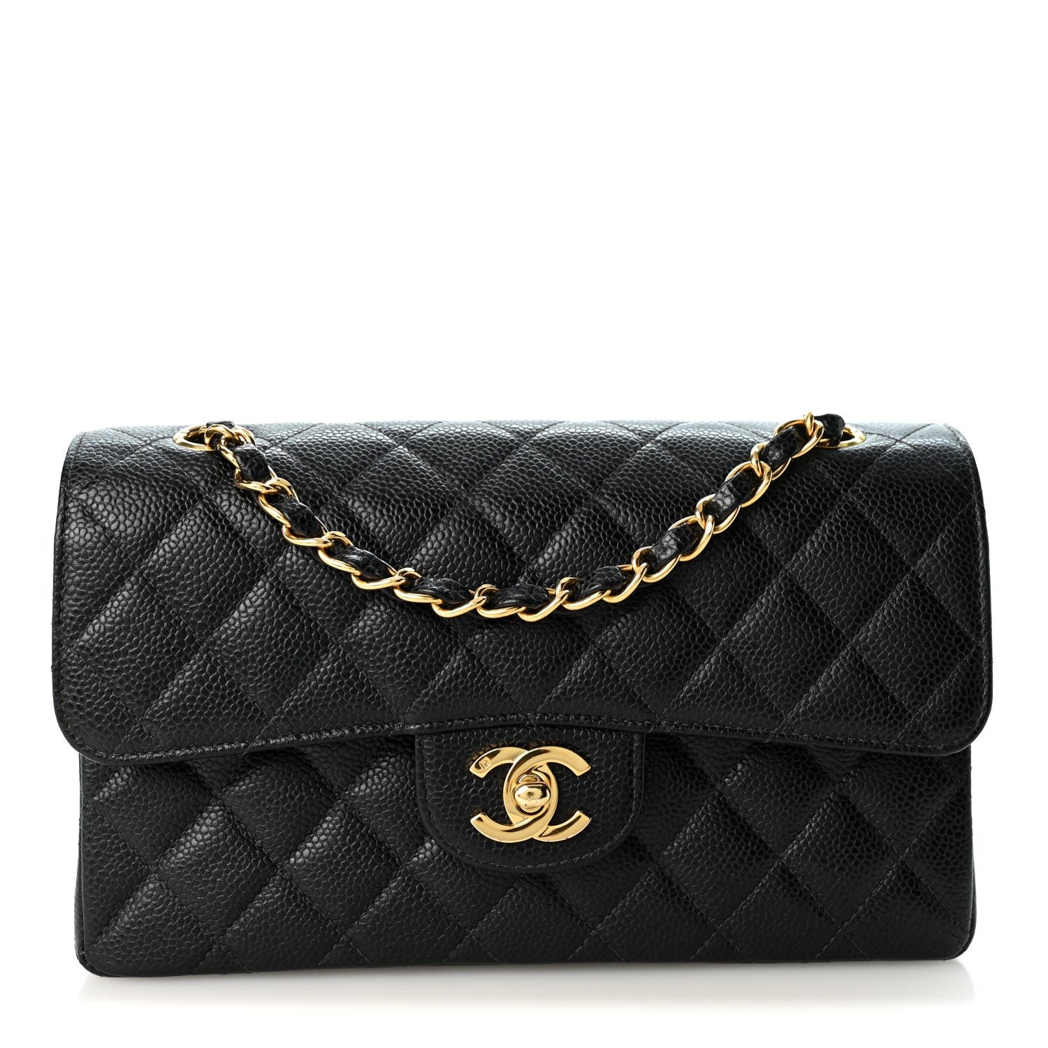 Chanel Caviar Quilted Small Double Flap Black