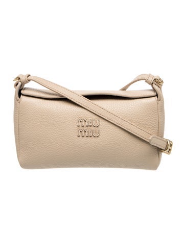 Miu Miu Leather Crossbody Bag Mini
