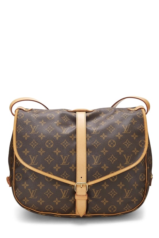 Monogram Canvas Saumur 35