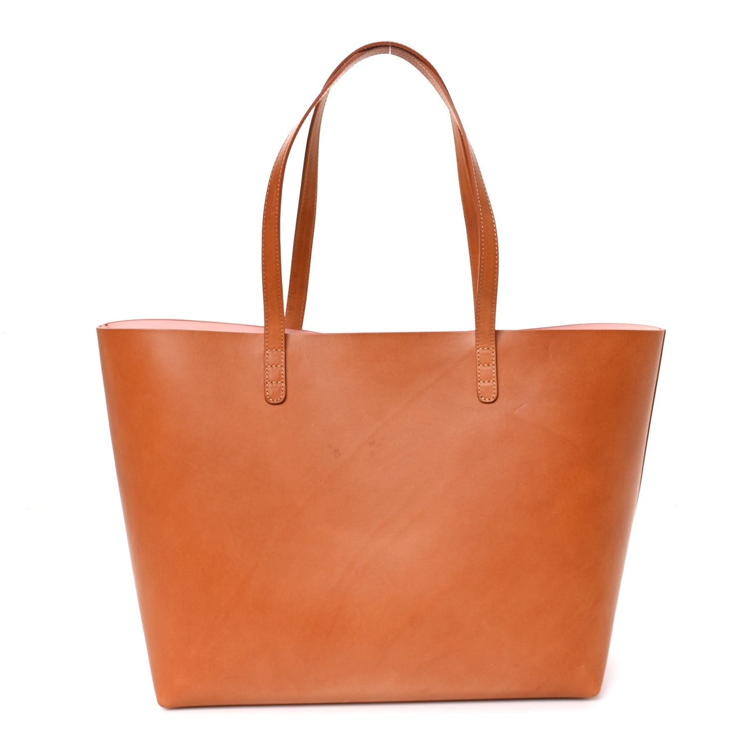 Mansur Gavriel Mansur Gavriel Calfskin Small Shopping Tote Cammello Rosa