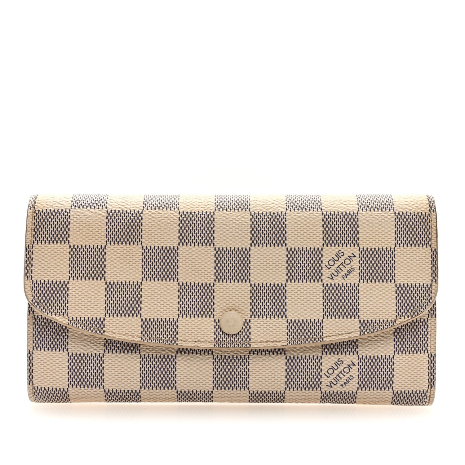 Louis Vuitton Damier Azur Emilie Wallet
