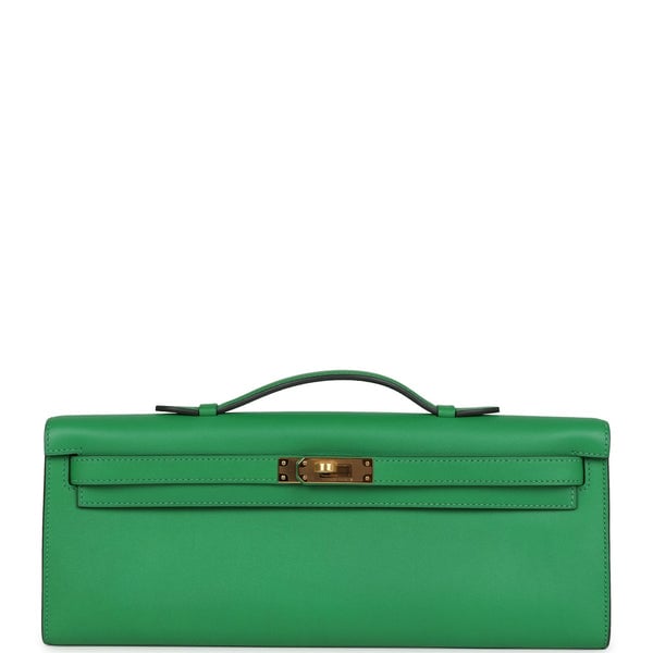 Hermes Hermes Kelly Cut Bambou Swift Gold Hardware