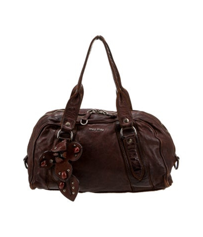 Miu Miu Miu Leather Shoulder Bag