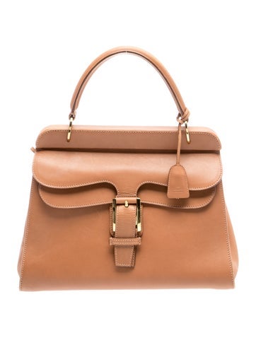 Leather Top Handle Bag