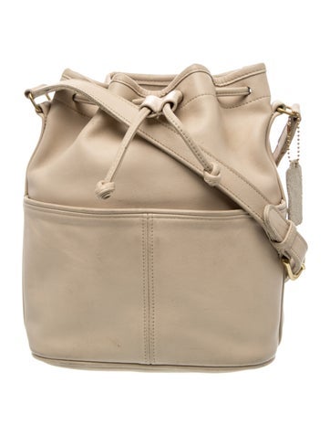 Leather Bucket Bag