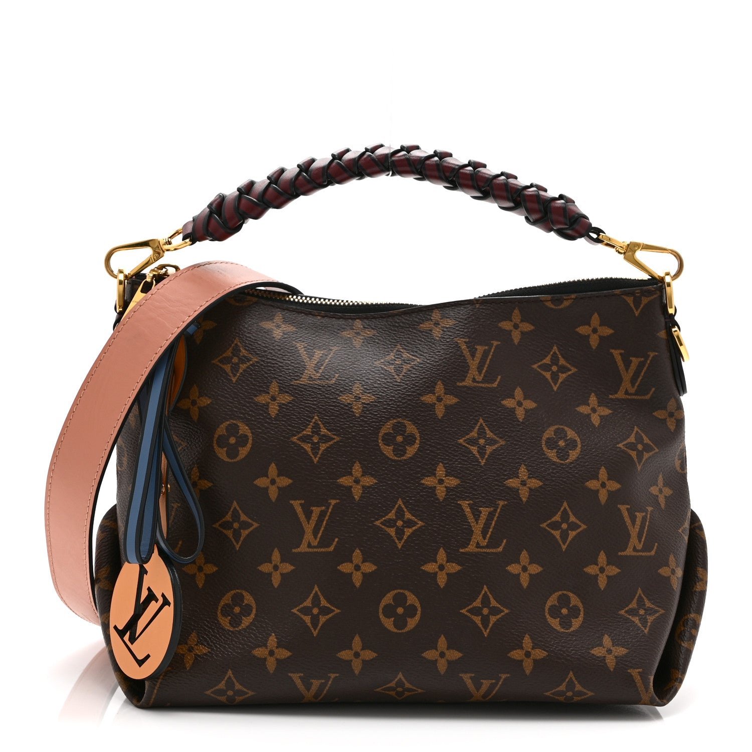 Louis Vuitton Louis Vuitton Monogram Beaubourg Hobo Mini Bordeaux Red Peach Safran Blue Jean Blue