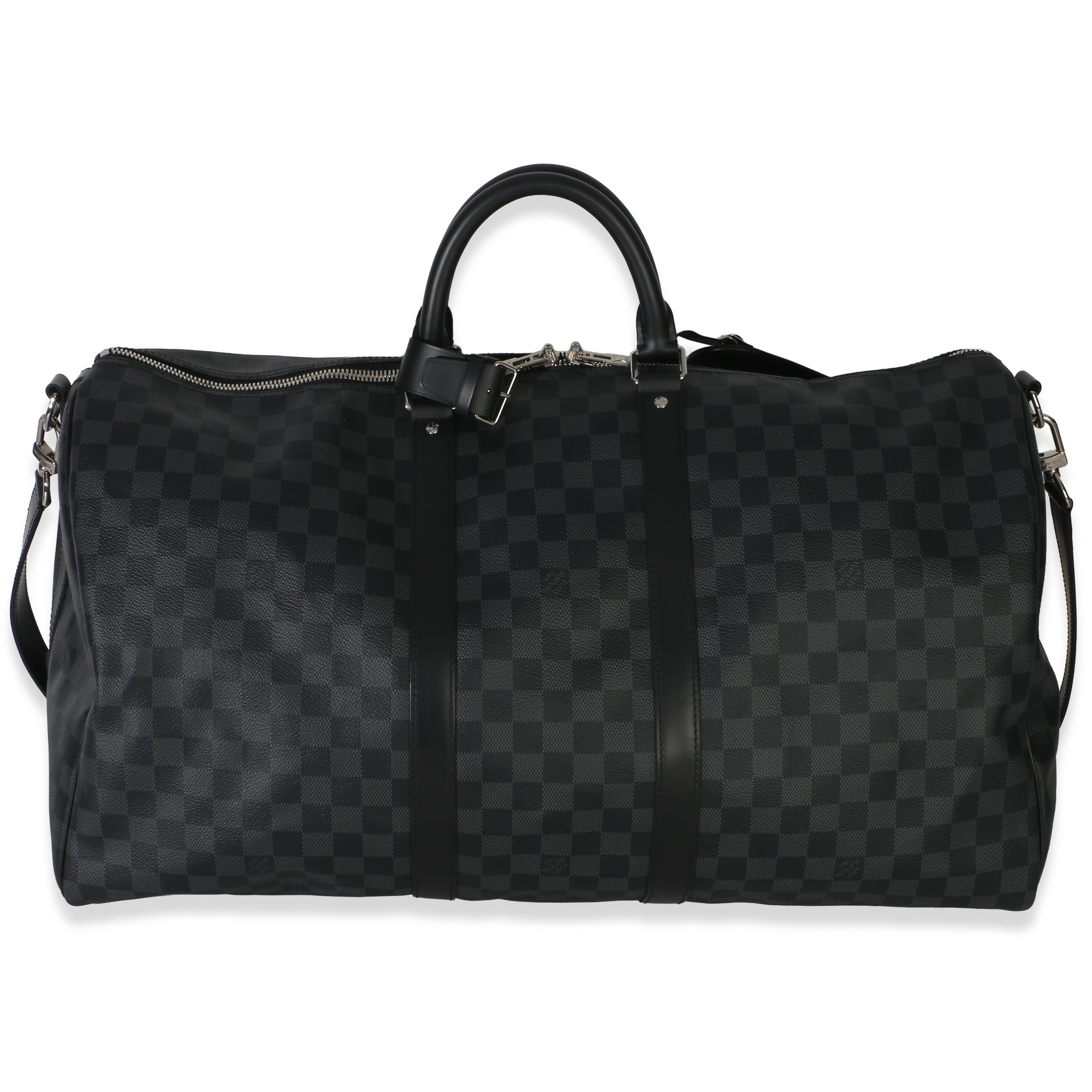 Damier Graphite Keepall Bandouliere 55