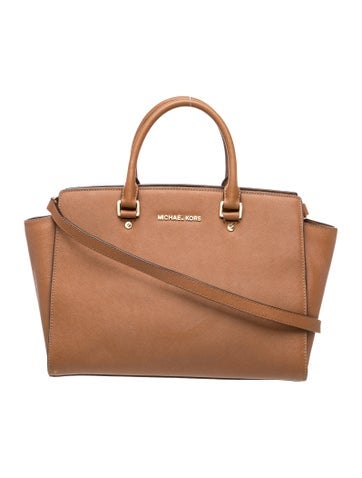 Saffiano Leather Top Handle Bag