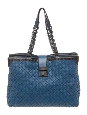 Intrecciato Top Handle Bag