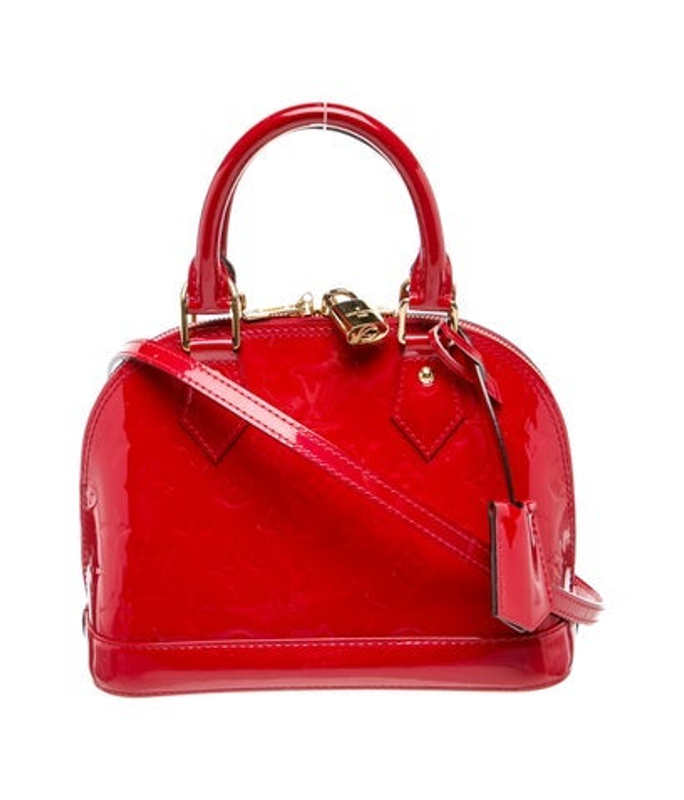 Louis Vuitton Vuitton Monogram Vernis Alma Bb