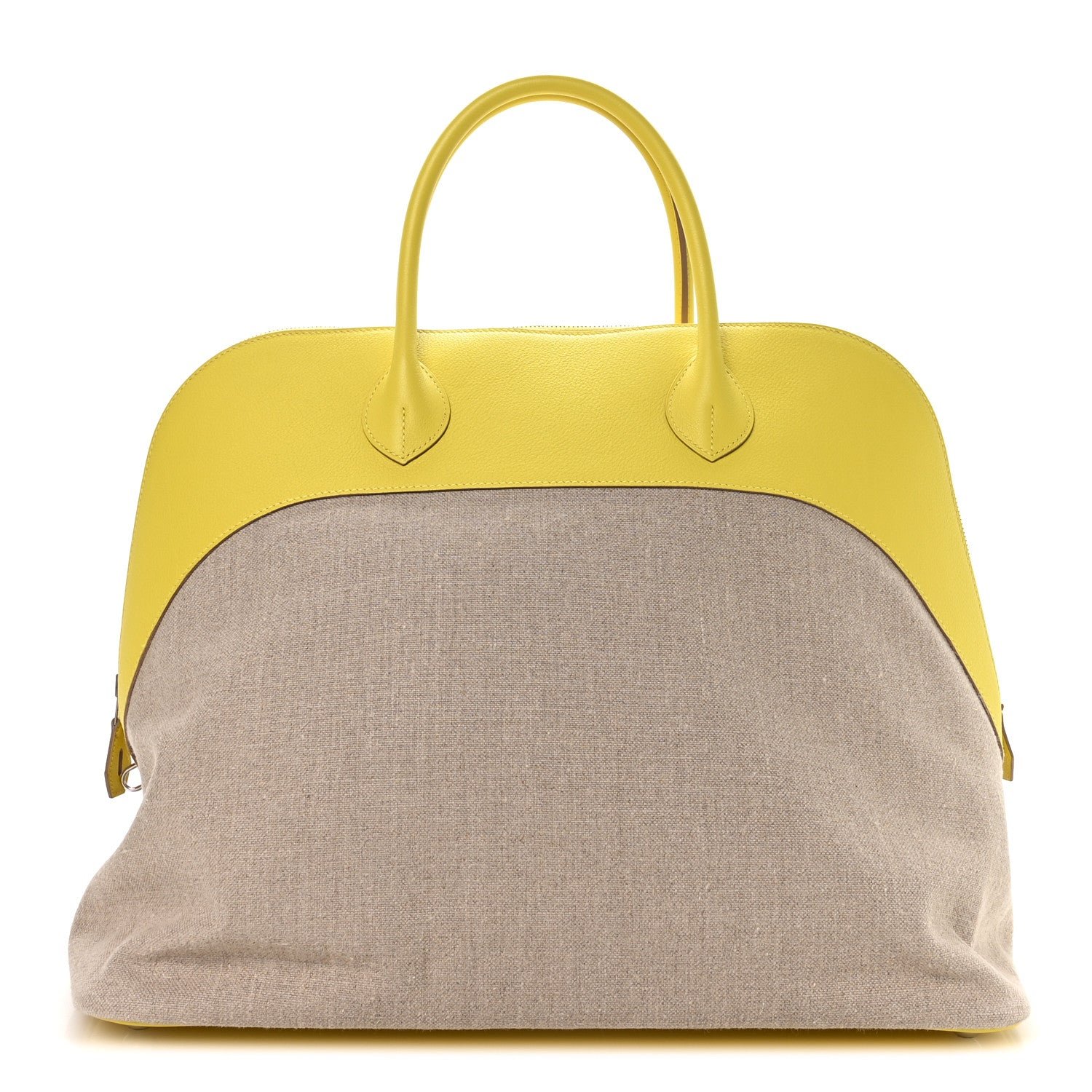 Hermes Toile De Camp Evercolor Bolide 45 Ficelle Lime