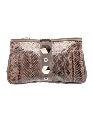 Snakeskin Clutch