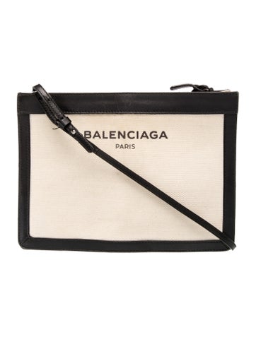 Canvas Navy Pochette