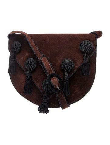 Dior Suede Crossbody Bag Vintage