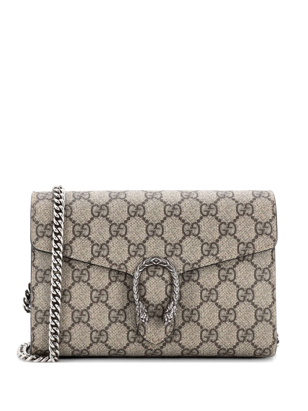 Dionysus Chain Wallet GG Coated Canvas Small crossbody bag