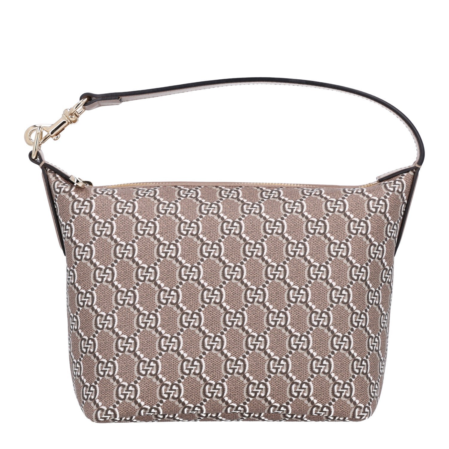 Gucci GG Shadow Monogram Super Mini Ophidia Shoulder Bag Taupe