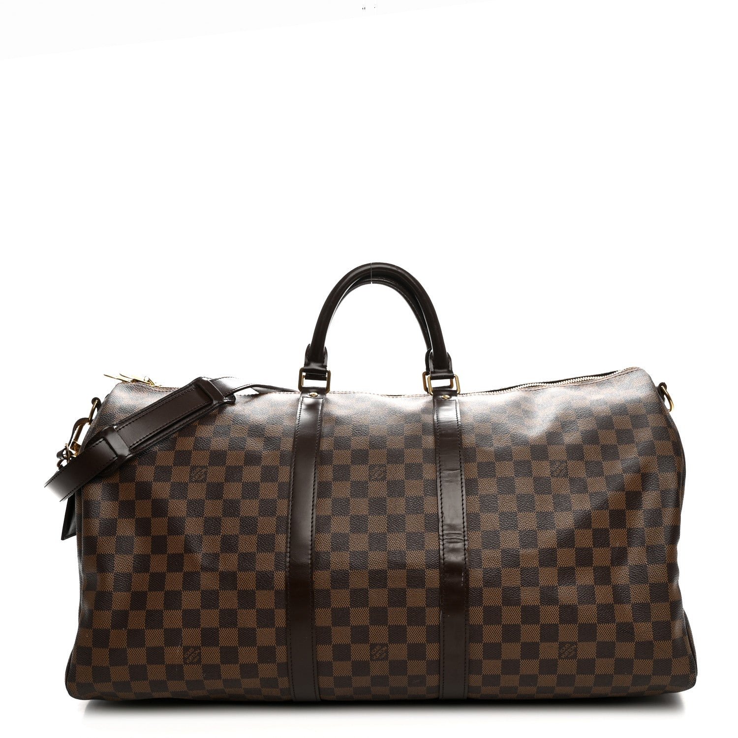 Louis Vuitton Damier Ebene Keepall Bandouliere 55