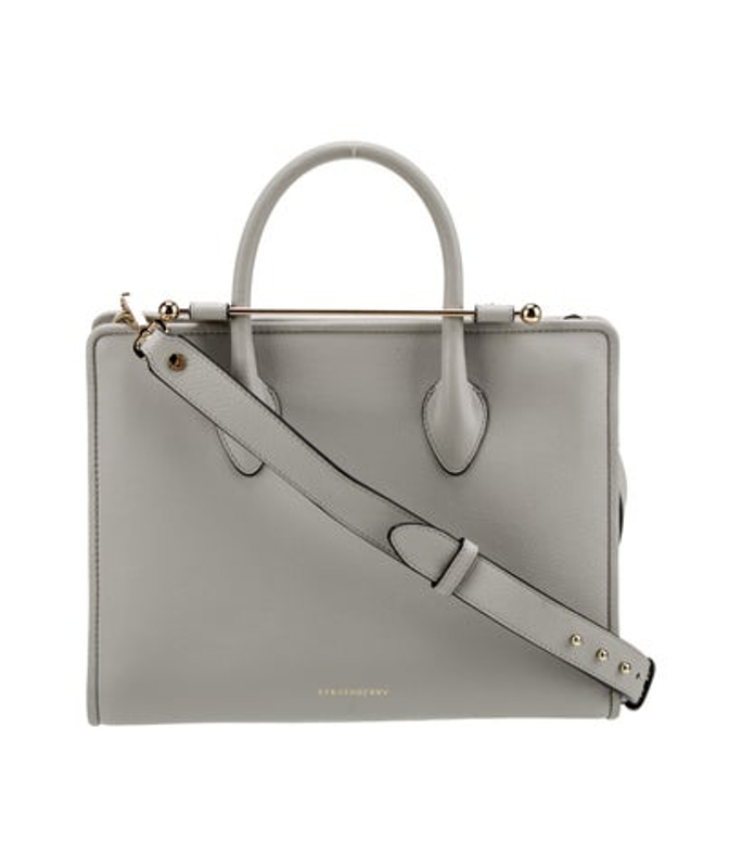 Strathberry Leather Top Handle Bag