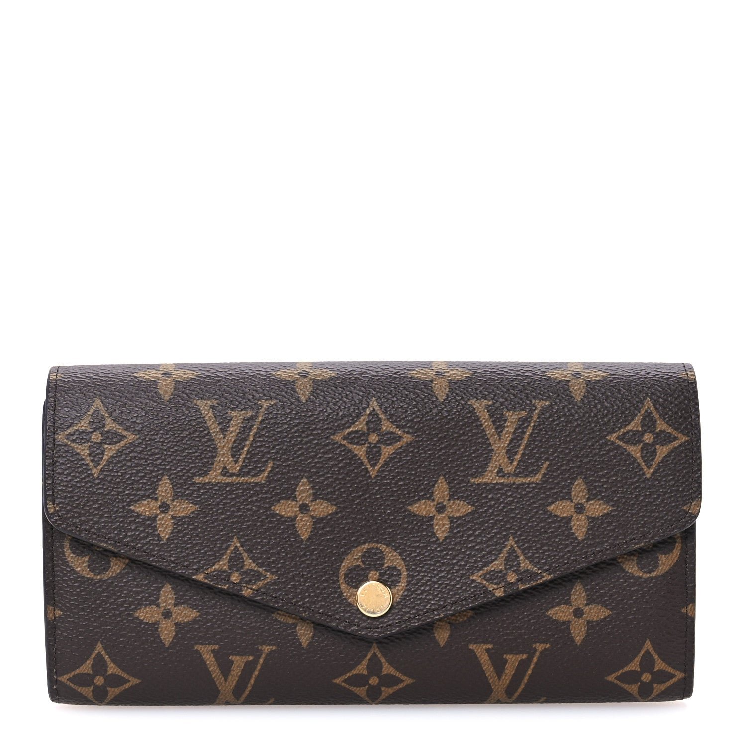Louis Vuitton Monogram Sarah Wallet NM Rose Ballerine