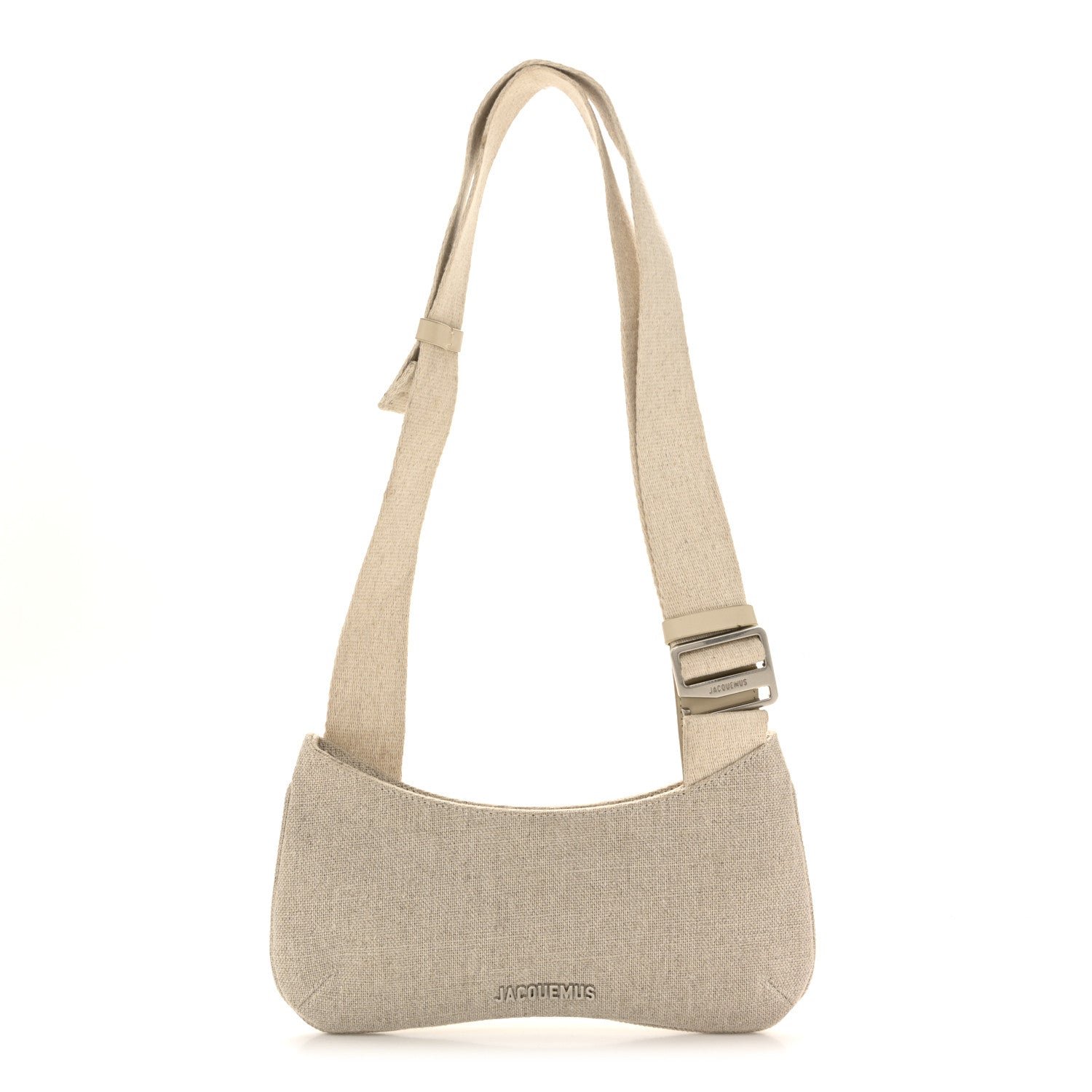 Jacquemus Jacquemus Grosgrain Le Bisou Crossbody Greige