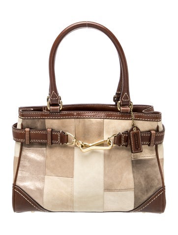 Leather Top Handle Bag