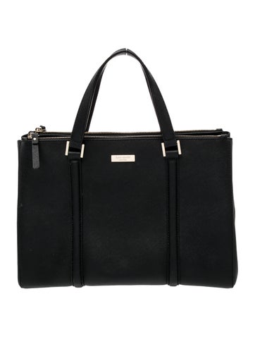 Saffiano Leather Top Handle Bag