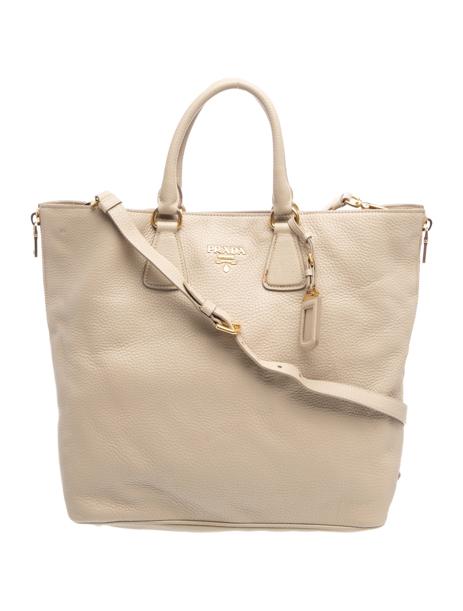 Vitello Daino Leather Tote