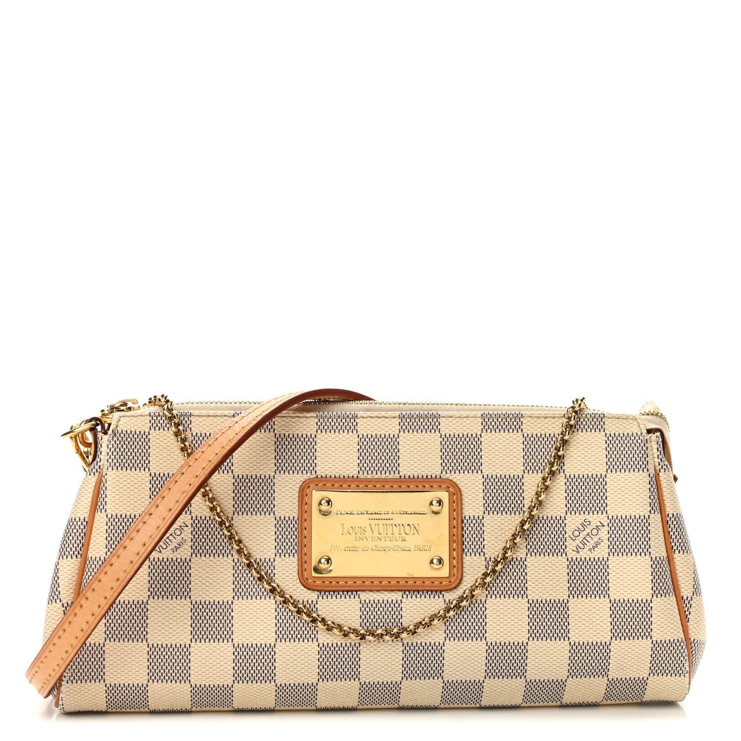 Louis Vuitton Damier Azur Eva Clutch