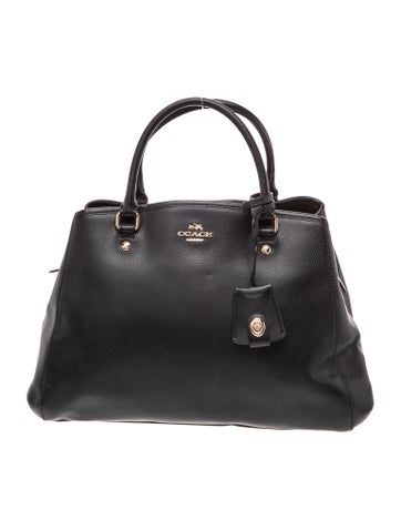 Leather Top Handle Bag