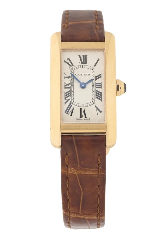 Rose Gold Tank Américaine Watch 2607456 35mm