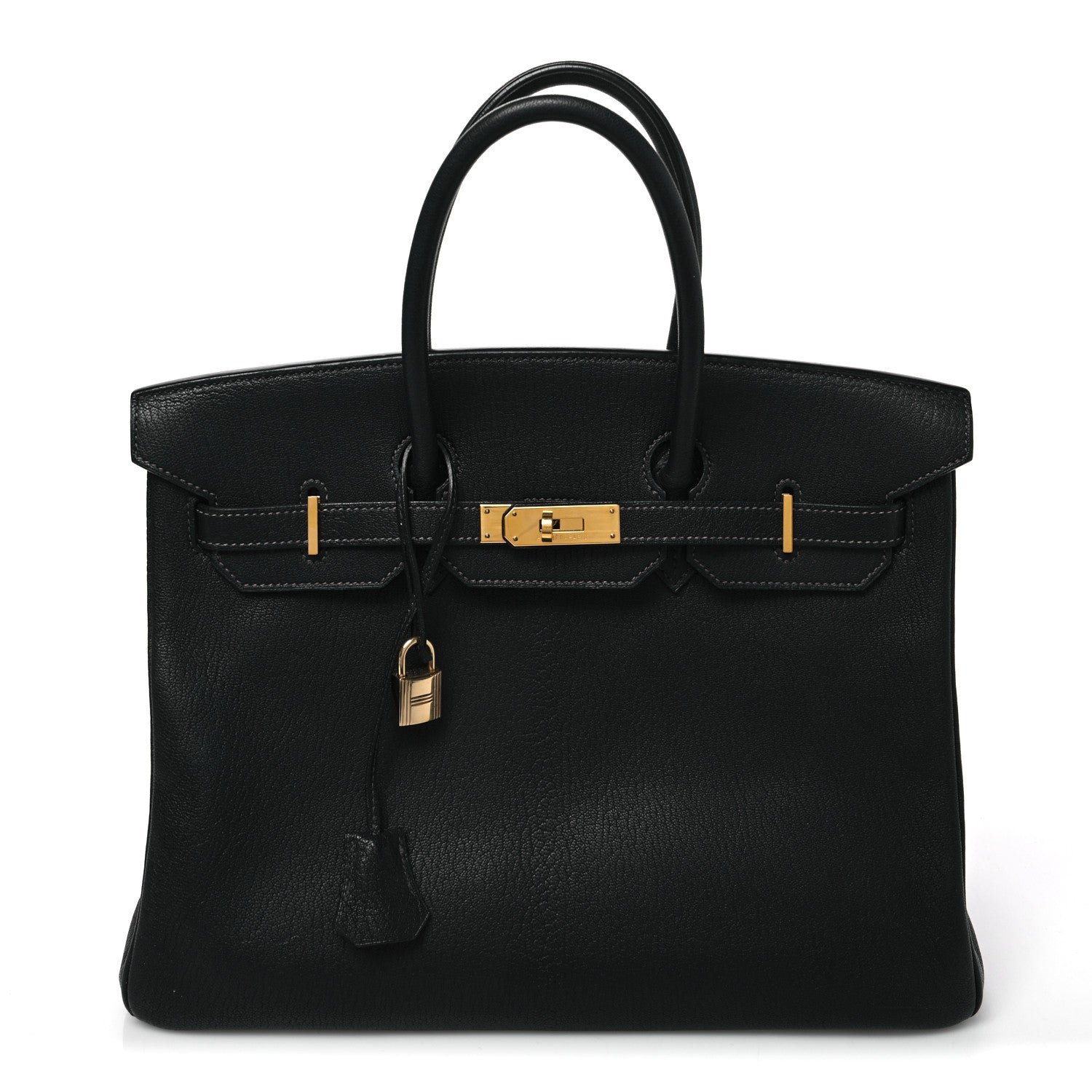 Hermes Chevre De Coromandel Birkin 35 Black