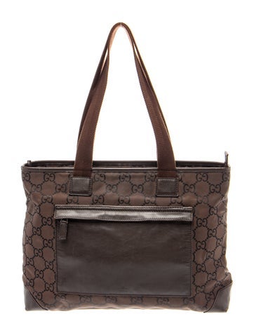GG Nylon Nylon Tote