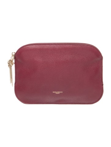 Nina Ricci Leather Clutch