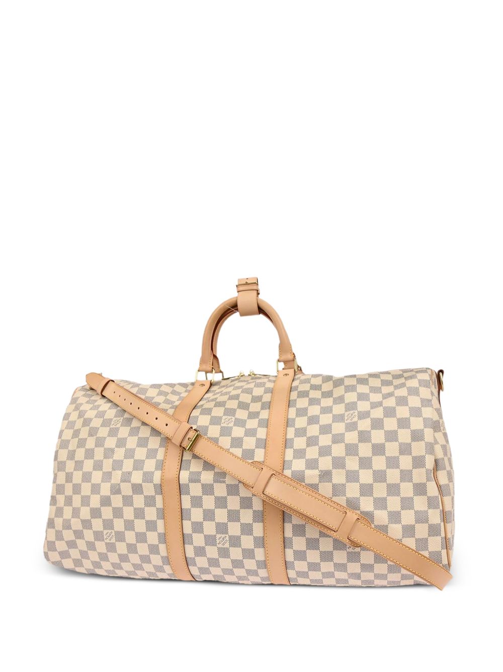 2007 55 Damier Azur Keepall Bandouliere handbag