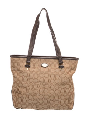 Coach Canvas Shoulder Bag
